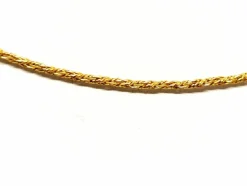 Collier Maille palmier Or jaune