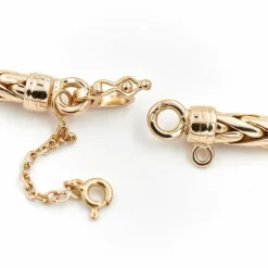 Collier Maille palmier Or jaune