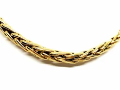 Collier Maille palmier Or jaune
