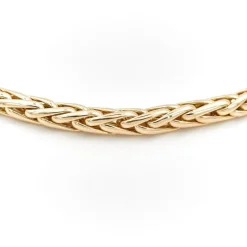 Collier Maille palmier Or jaune