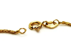 Collier Maille palmier Or jaune
