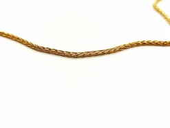 Collier Maille palmier Or jaune