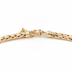Collier Maille palmier Or jaune