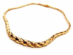Collier Maille palmier Or rose
