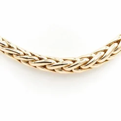 Collier Maille palmier Or jaune
