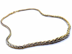 Collier Maille palmier Or jaune