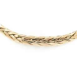 Collier Maille palmier Or jaune