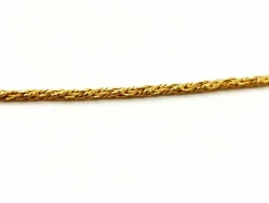 Collier Maille palmier Or jaune