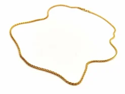 Collier Maille palmier Or jaune