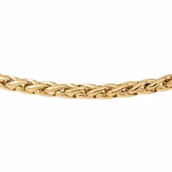 Collier Maille palmier Or jaune