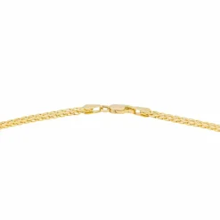 Collier Maille palmier Or jaune Diamant