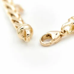 Collier Maille palmier Or jaune