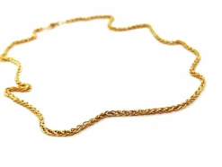 Collier Maille palmier Or jaune