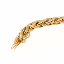Collier Maille palmier Or jaune