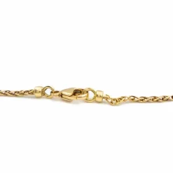 Collier Maille palmier Or jaune Diamant