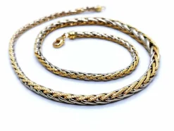 Collier Maille palmier Or jaune
