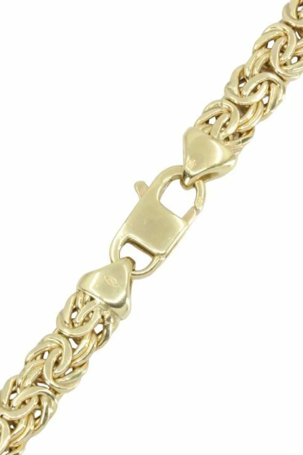 COLLIER MAILLE PLATE FANTAISIE