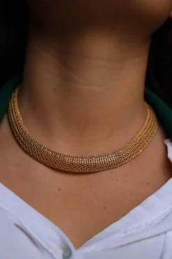 Collier Maille polonaise Or jaune