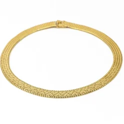Collier Maille polonaise Or jaune