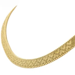 Collier Maille polonaise Or jaune