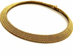 Collier Maille polonaise Or jaune