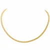 Collier Maille pop corn Or jaune