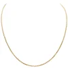 Collier maille pop corn Or jaune