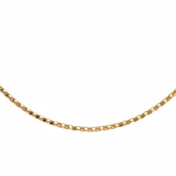 Collier maille pop corn Or jaune