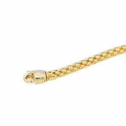 Collier Maille pop corn Or jaune