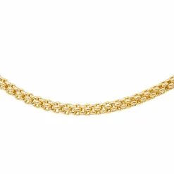 Collier Maille pop corn Or jaune