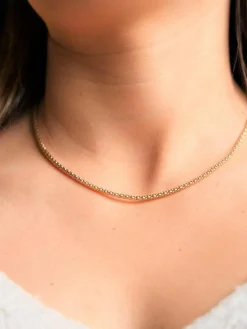 Collier Maille pop-corn Or jaune