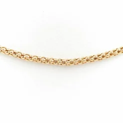 Collier Maille pop-corn Or jaune