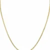 COLLIER MAILLE RONDE FANTAISIE