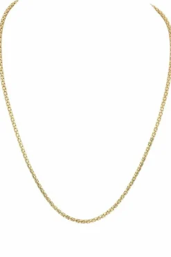 COLLIER MAILLE RONDE FANTAISIE