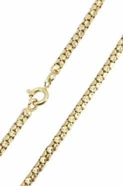 COLLIER MAILLE RONDE FANTAISIE
