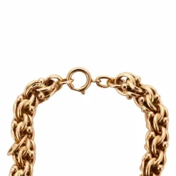 Collier maille royale en or jaune