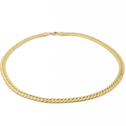 Collier Maille serpent Or jaune