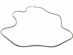 Collier Maille serpentine Or blanc
