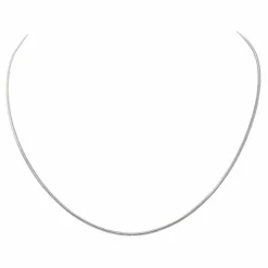 Collier Maille serpentine Or blanc