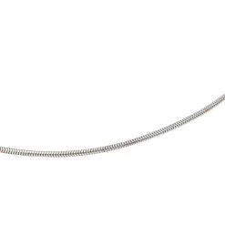 Collier Maille serpentine Or blanc
