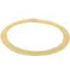 Collier Maille souple Or jaune