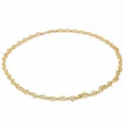 Collier Maille souple Or jaune