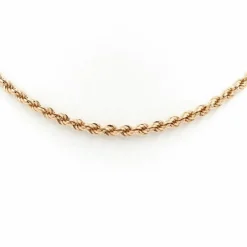 Collier Maille torsadée Or jaune