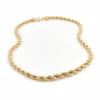 Collier Maille torsadée Or jaune
