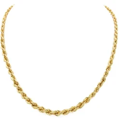 Collier Maille torsadée Or jaune