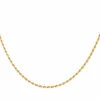 Collier Maille torsadée Or jaune
