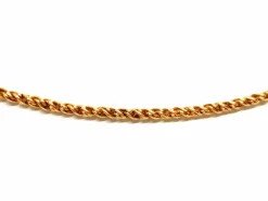 Collier Maille torsadée Or jaune