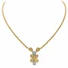 Collier Maille torsadée Or jaune Diamant