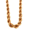Collier Maille Torsadée Or Jaune