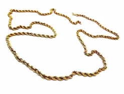Collier Maille torsadée Or jaune